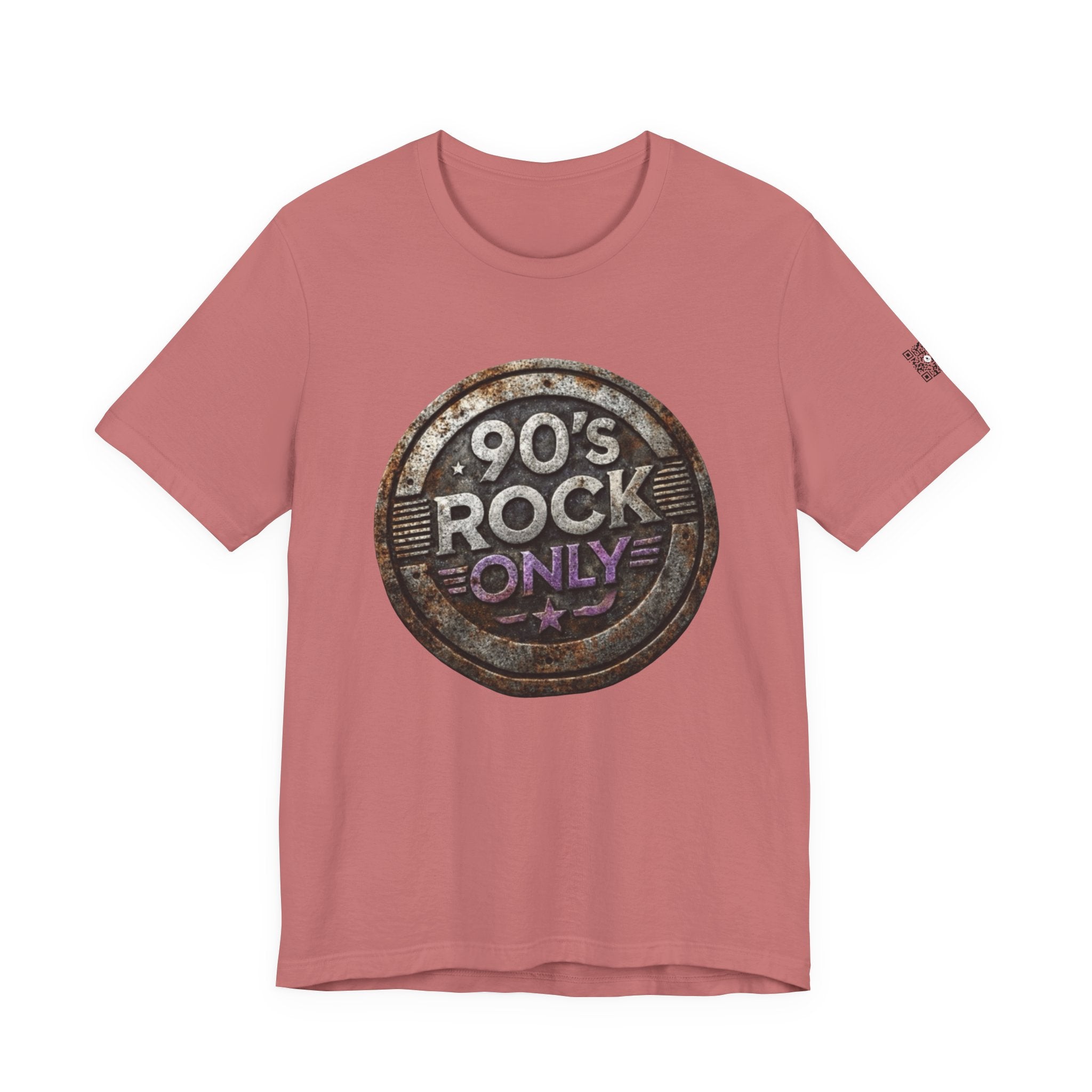 Perza 90’s Rock ONLY Vintage Round Logo T-Shirt - candletown.net