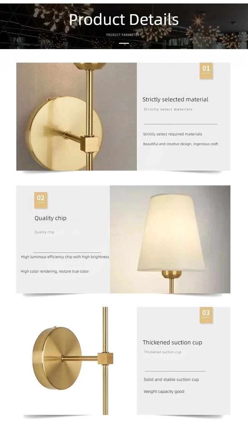 American 2 Packs Wall Lights Battery Operated Wall Sconces Gold Wireless Wall lamp with Remote RGB Colors Modes Rechargeable - candletown.net