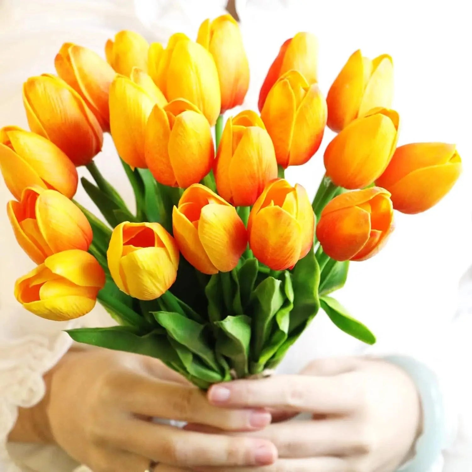 Artificial Tulip Bouquet - candletown.net