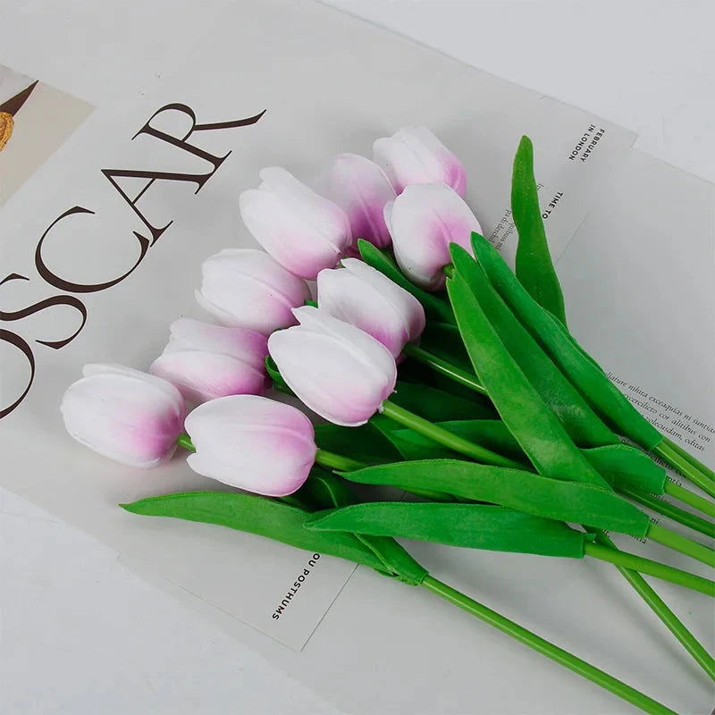 Artificial Tulip Bouquet - candletown.net