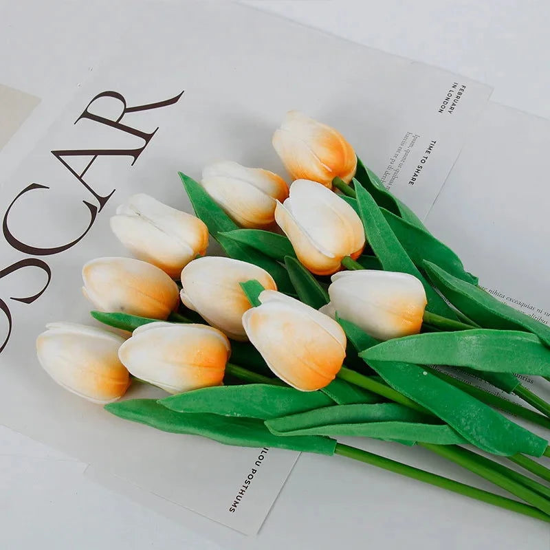 Artificial Tulip Bouquet - candletown.net