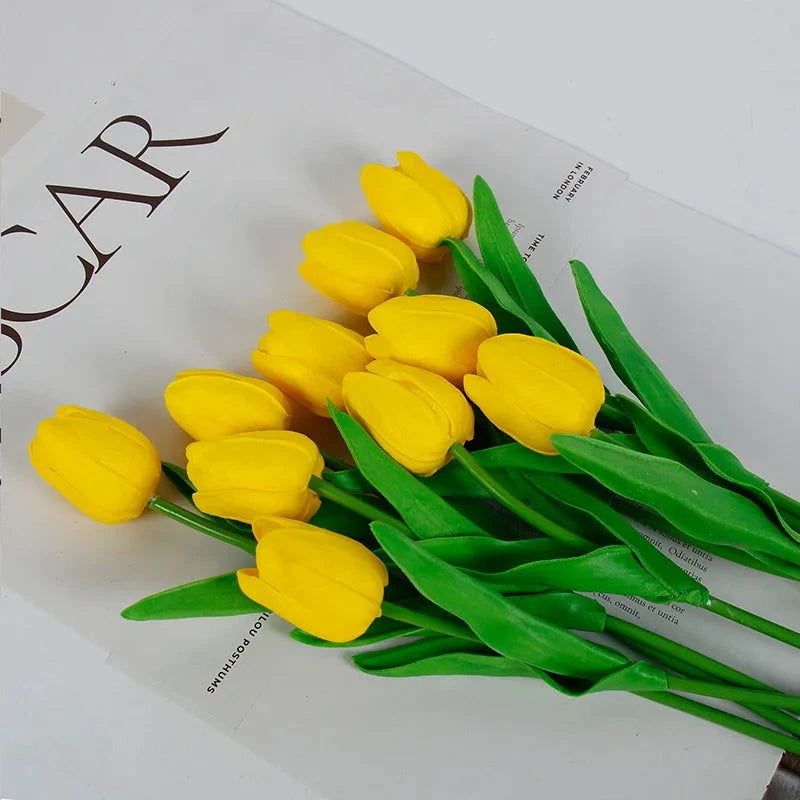 Artificial Tulip Bouquet - candletown.net