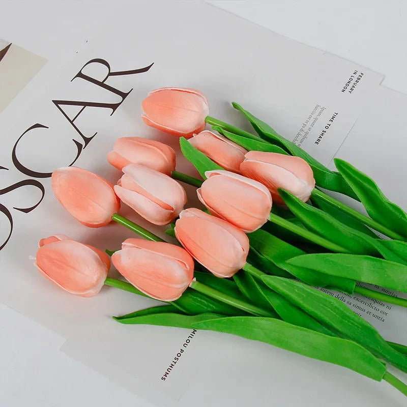 Artificial Tulip Bouquet - candletown.net