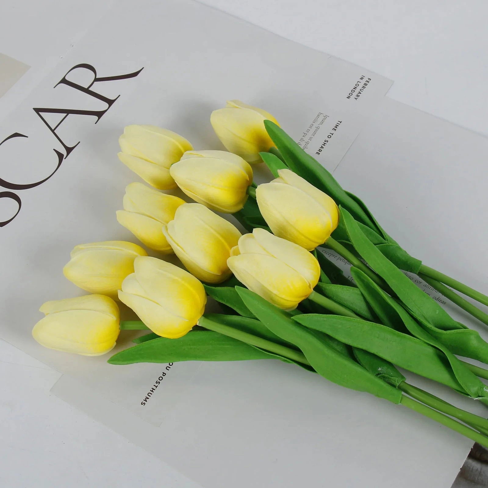 Artificial Tulip Bouquet - candletown.net