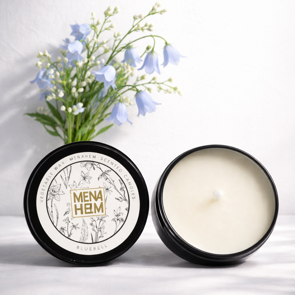 Black Tin Aromatherapy Smokeless Candle - candletown.net