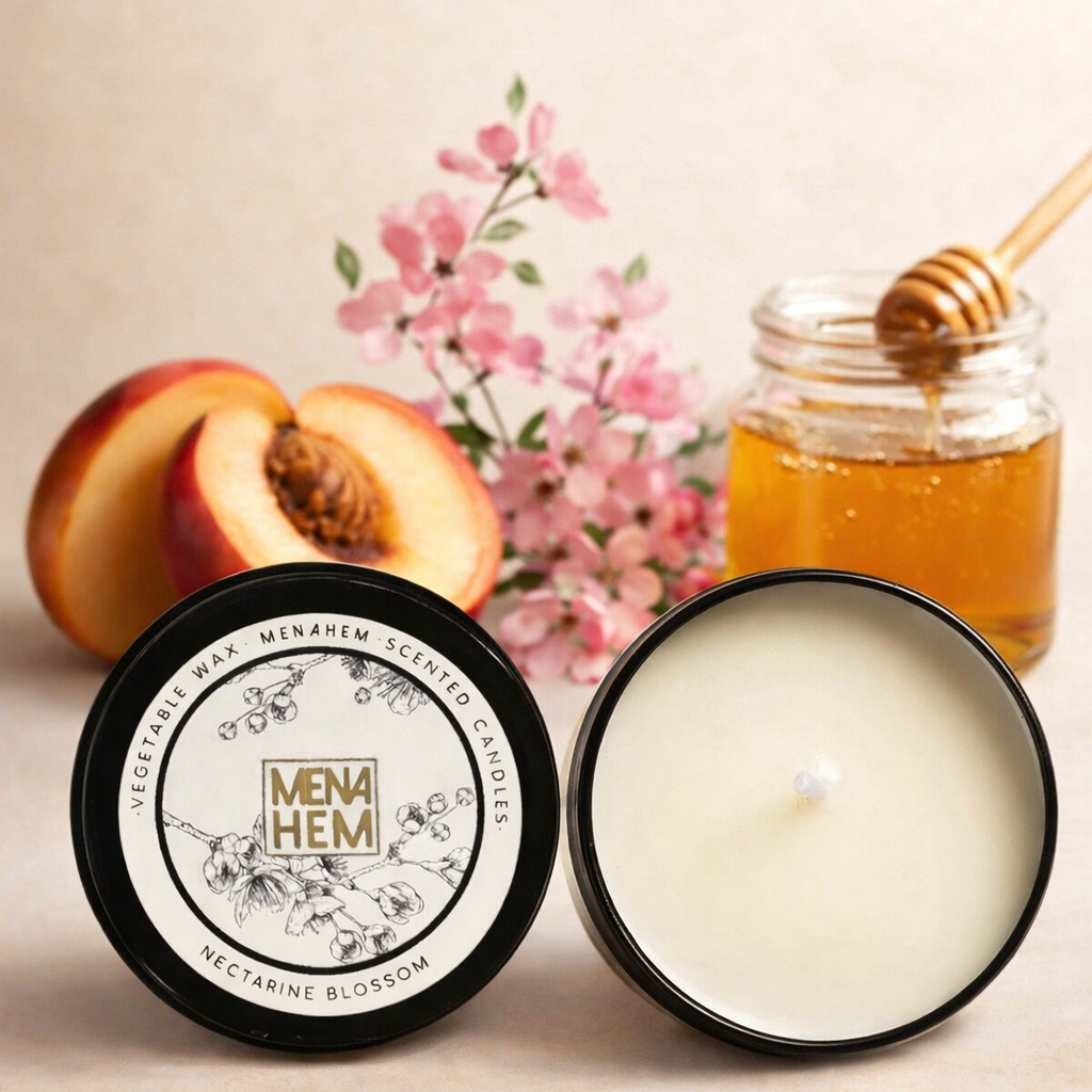 Black Tin Aromatherapy Smokeless Candle - candletown.net