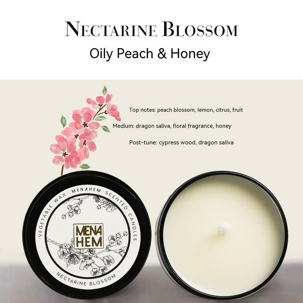 Black Tin Aromatherapy Smokeless Candle – Elevate Your Ambiance - candletown.net