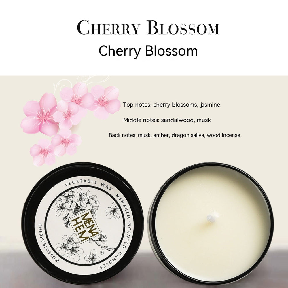 Black Tin Aromatherapy Smokeless Candle – Elevate Your Ambiance - candletown.net