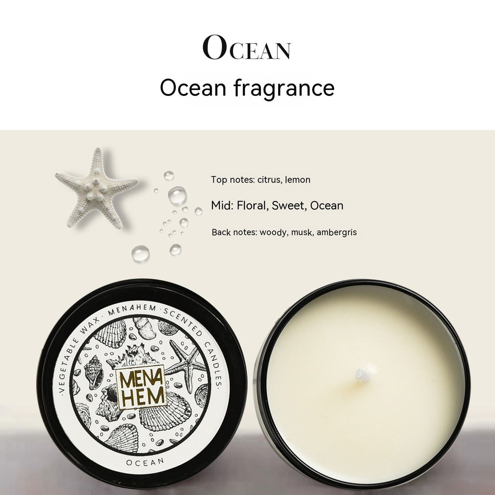 Black Tin Aromatherapy Smokeless Candle – Elevate Your Ambiance - candletown.net