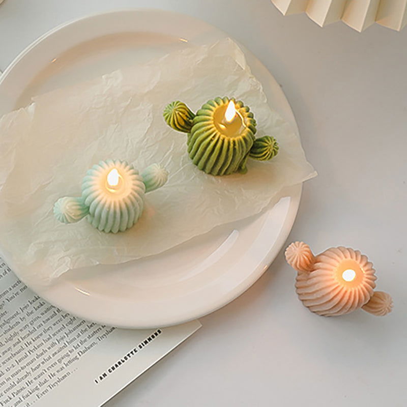 Cactus Candle - Cute Scented Cactus, Strawberry and Flower Shaped Candles - candletown.net
