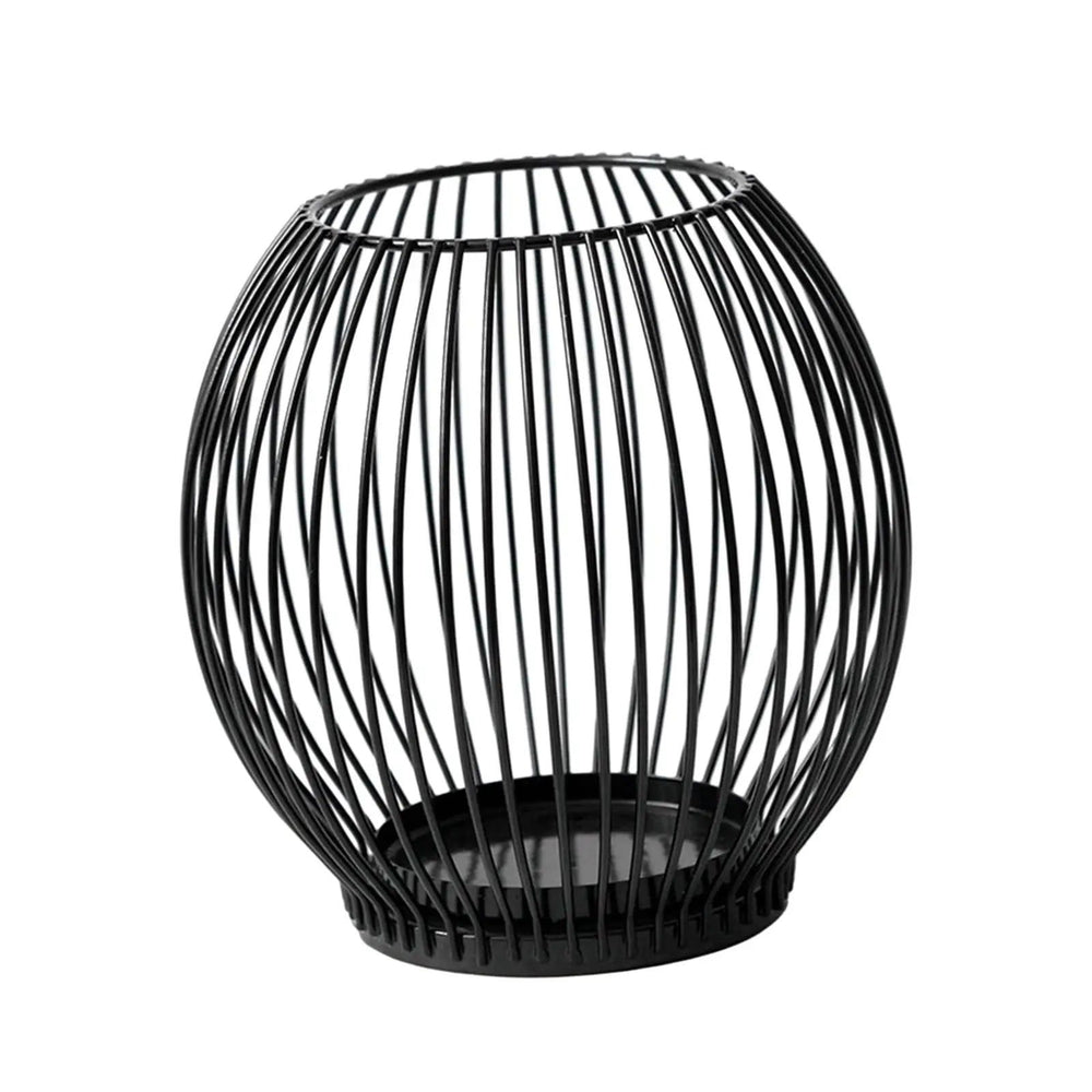Candles Stand Party Home Pillar Candle Holder Metal Cage Candlestick for Housewarming New Year Wedding Farmhouse Anniversary - candletown.net