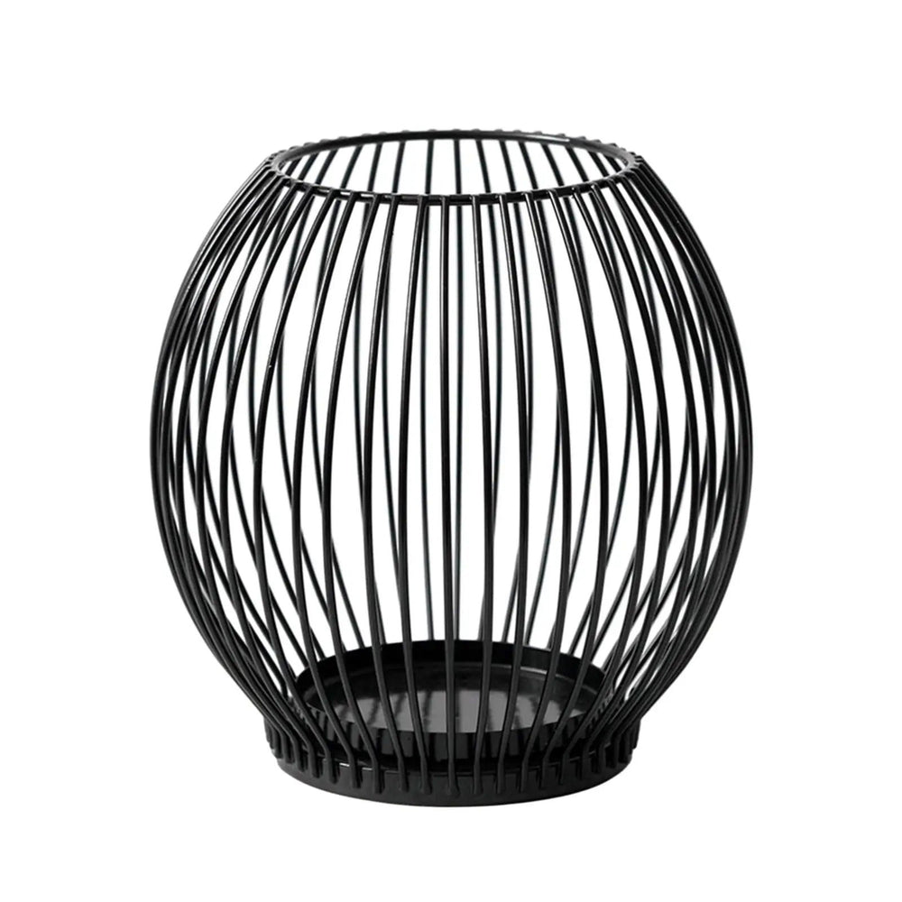 Candles Stand Party Home Pillar Candle Holder Metal Cage Candlestick for Housewarming New Year Wedding Farmhouse Anniversary - candletown.net