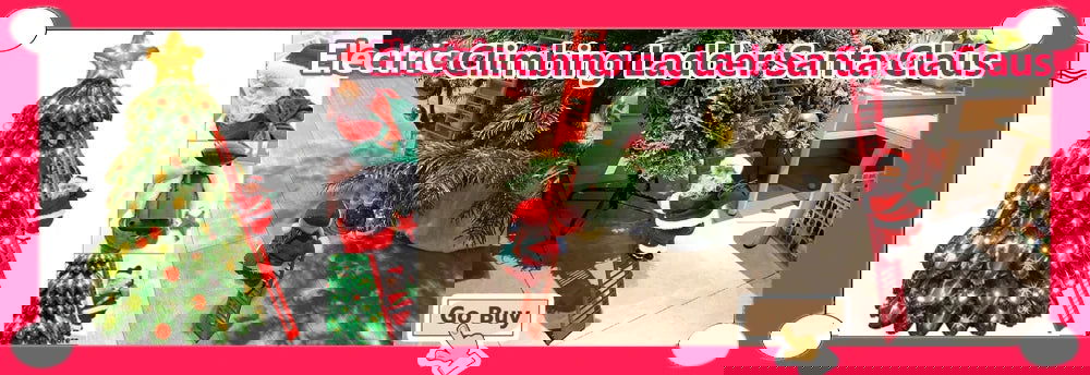 Christmas LED Garland - Decorative Staircase & Door Hanging Ornament - candletown.net