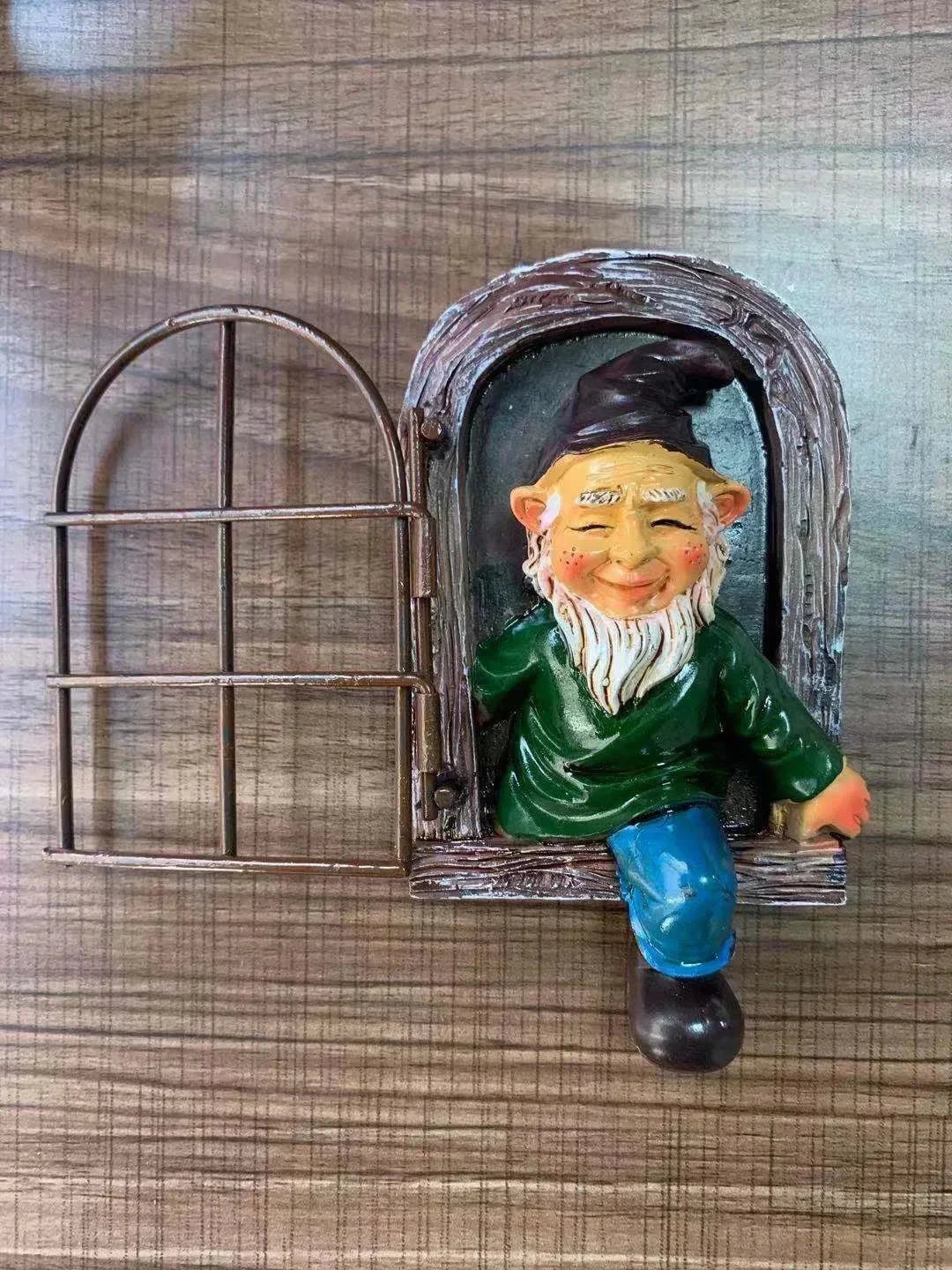 Creative Garden Statue Elf Out Tree Hug Suitable for Home Courtyard Porch Table Decoration - candletown.net