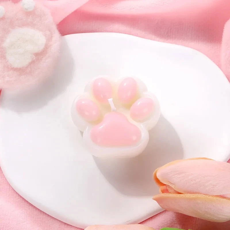 Creative Small Cat Paw Aroma Candles - Perfect Home Decoration and Birthday Gifts - candletown.net