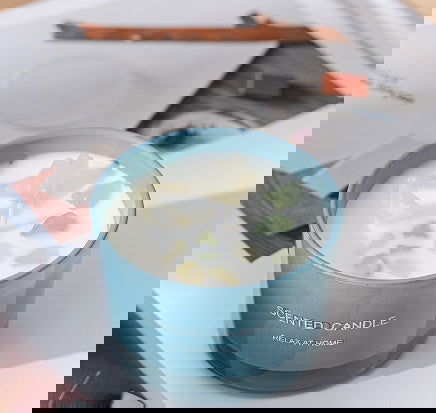 Crystal Glass Handmade Aromatherapy Candle – Elegant and Tranquil - candletown.net