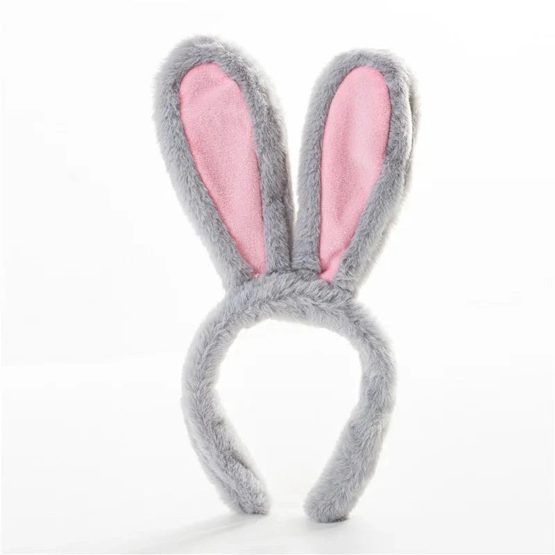 Cute Plush Rabbit Ears Headband - candletown.net