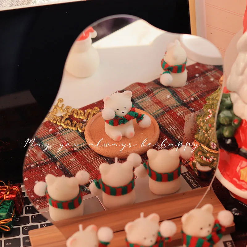 Cute Small Bear Candle - Soy Wax Aromatherapy Candle for Birthday & Christmas Gifts - candletown.net