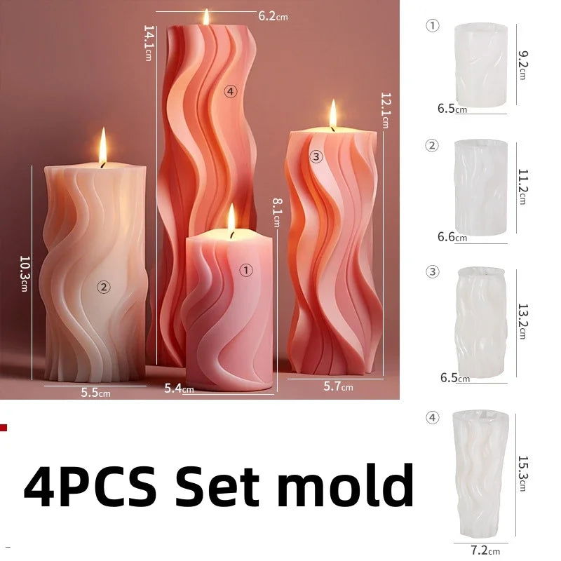 DIY Pattern Cylindrical Candle Kit – Create Personalized Candles - candletown.net