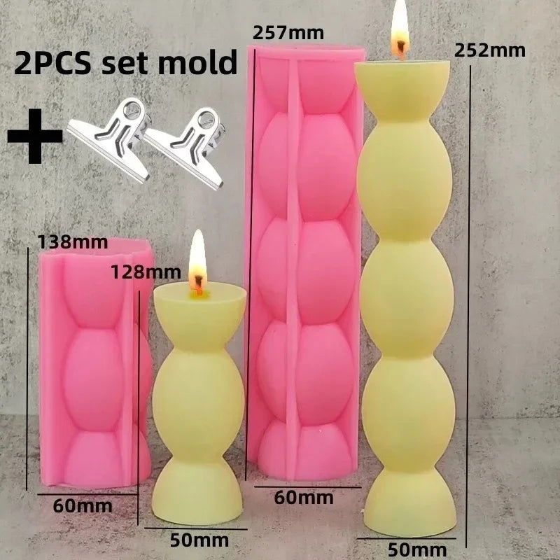 DIY Pattern Cylindrical Candle Kit – Create Personalized Candles - candletown.net