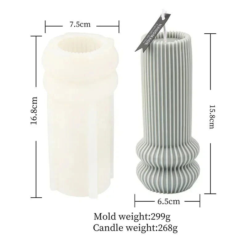 DIY Pattern Cylindrical Candle Kit – Create Personalized Candles - candletown.net