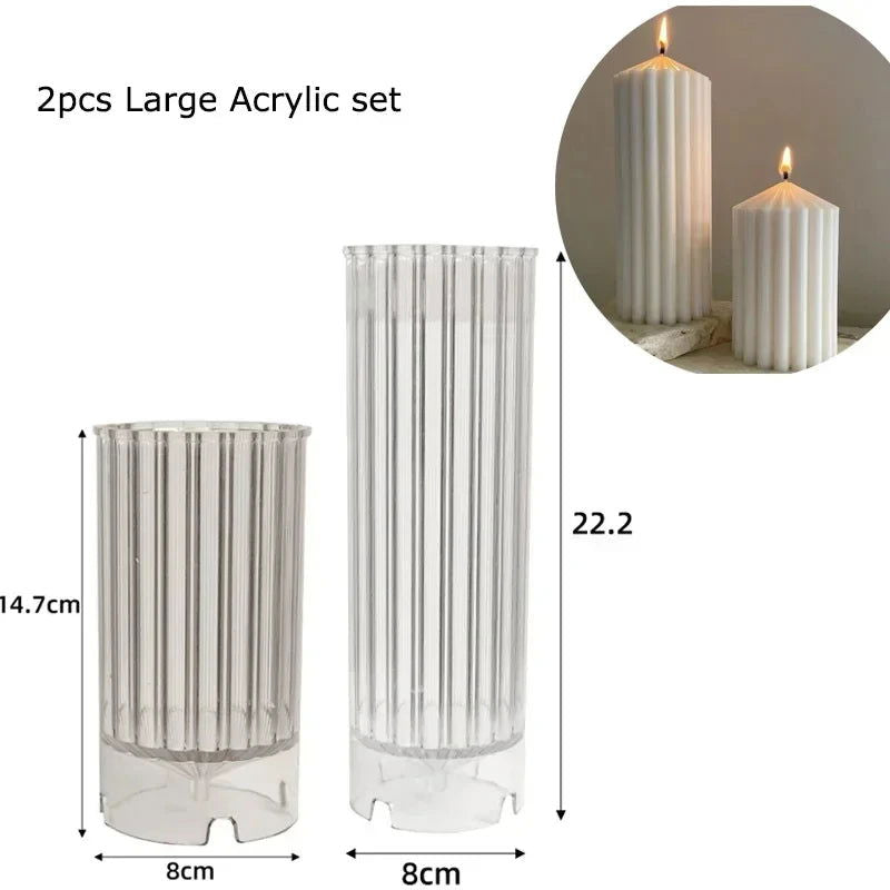 DIY Pattern Cylindrical Candle Kit – Create Personalized Candles - candletown.net