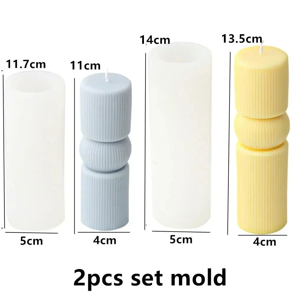 DIY Pattern Cylindrical Candle Kit – Create Personalized Candles - candletown.net