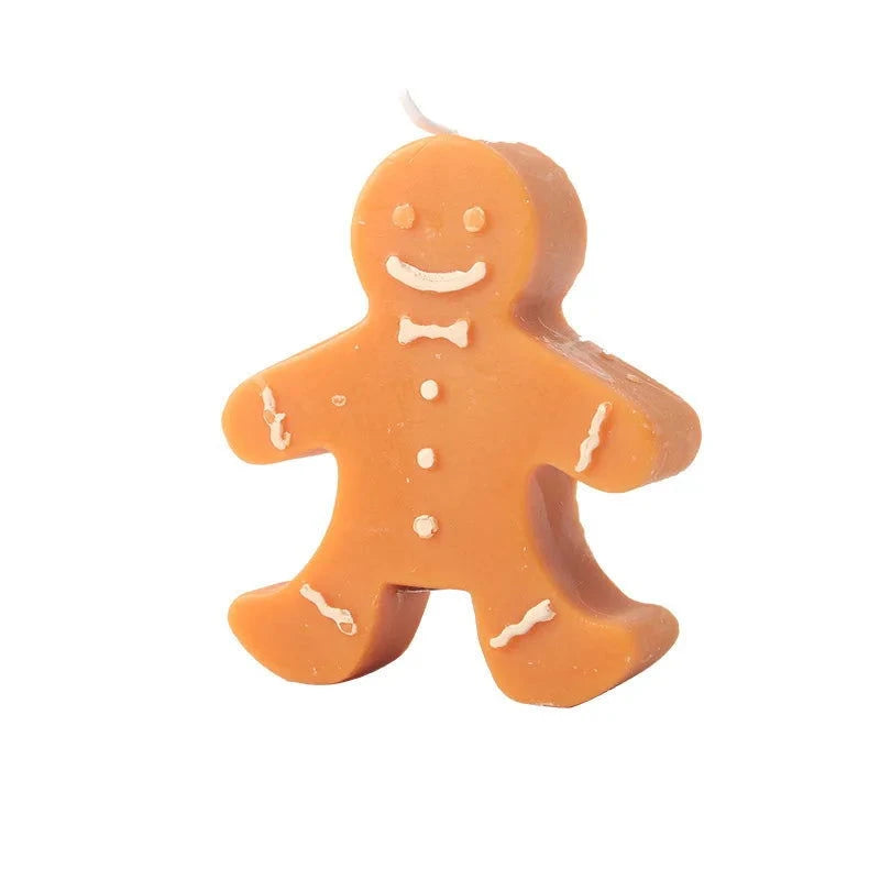 Gingerbread Man Aromatherapy Christmas Candle - candletown.net