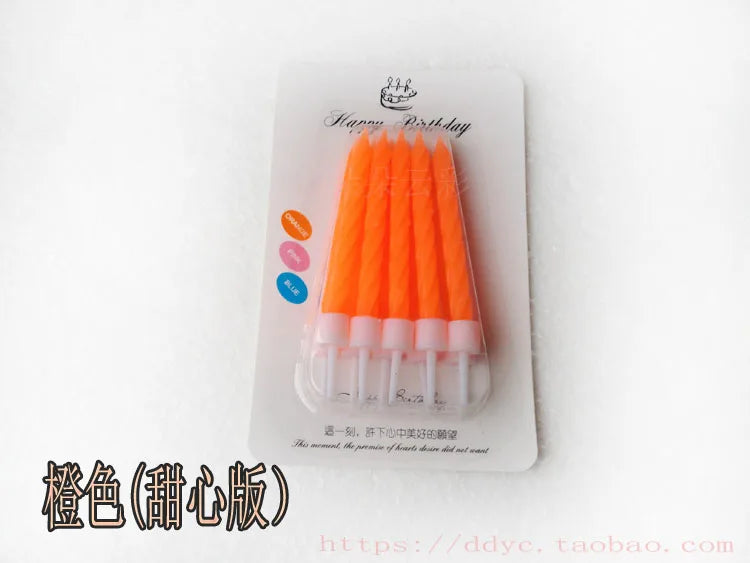 Slim Metallic Birthday Candles – Elegant Cake Topper - candletown.net