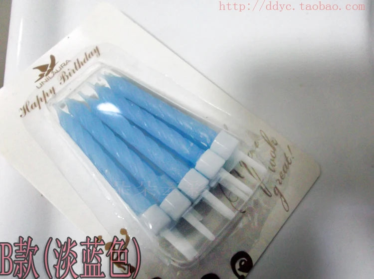 Slim Metallic Birthday Candles – Elegant Cake Topper - candletown.net