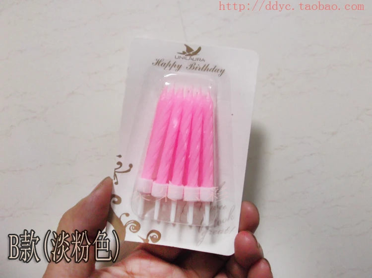 Slim Metallic Birthday Candles – Elegant Cake Topper - candletown.net