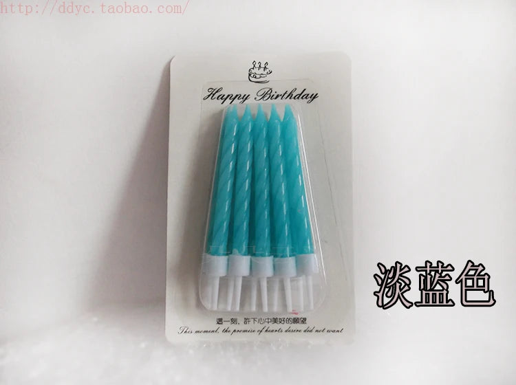 Slim Metallic Birthday Candles – Elegant Cake Topper - candletown.net