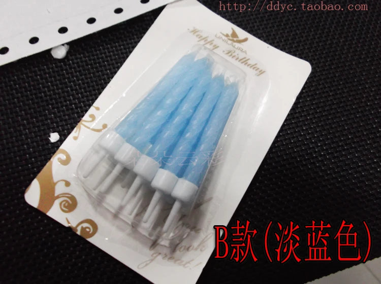 Slim Metallic Birthday Candles – Elegant Cake Topper - candletown.net