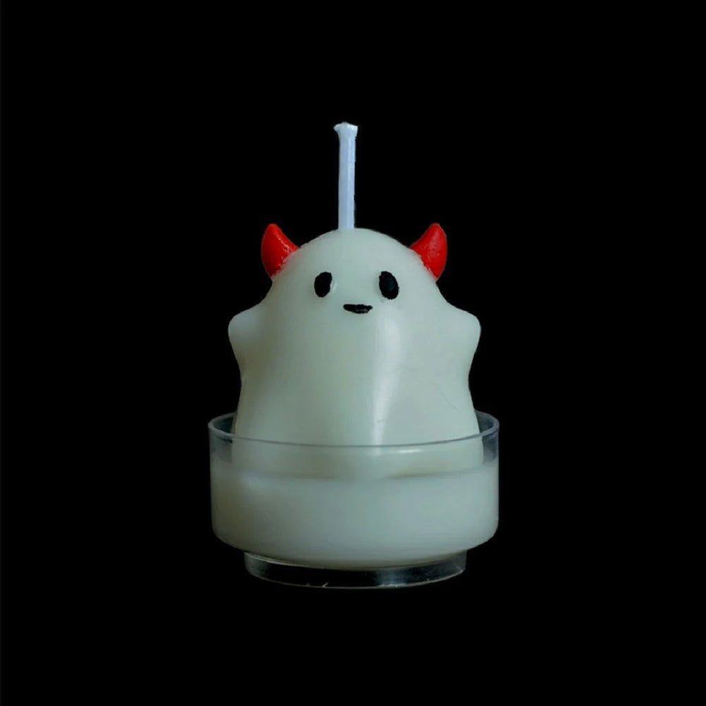 Halloween Little Ghost and Pumpkin Aroma Candles - Cute & Spooky Halloween Decoration - candletown.net