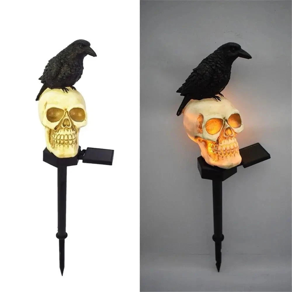 Halloween Outdoor Light Skeleton Ghost Horror Grimace Party Decor for Courtyard Home Holiday Lighting Garden Decoration - candletown.net