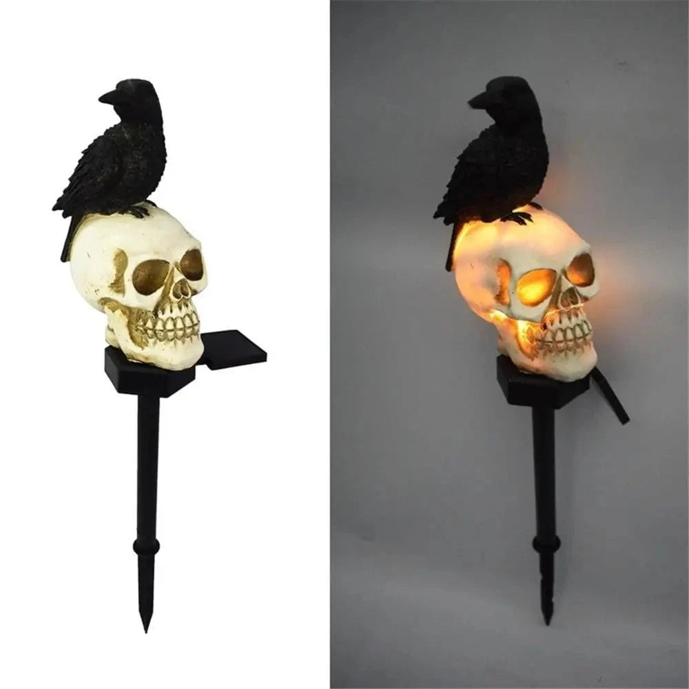 Halloween Outdoor Light Skeleton Ghost Horror Grimace Party Decor for Courtyard Home Holiday Lighting Garden Decoration - candletown.net