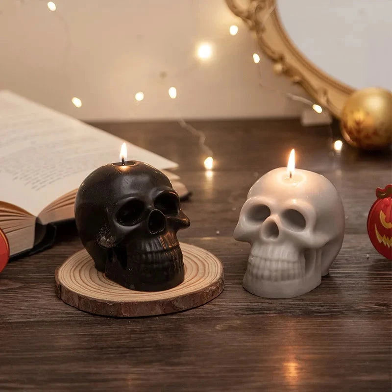 Halloween Skull Scented Candle - Handmade Aroma Candles for Home Decoration - candletown.net