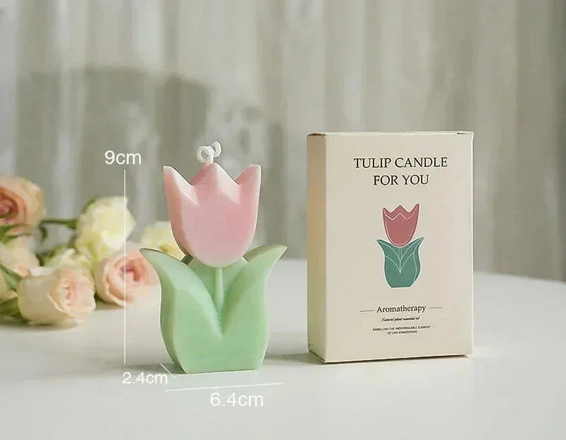 Handmade Tulip Soy Wax Candle - candletown.net