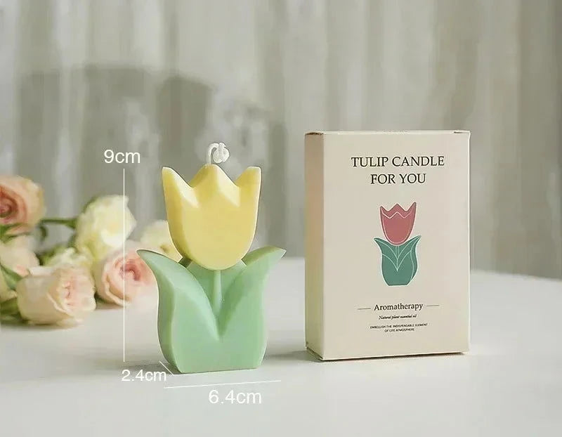 Handmade Tulip Soy Wax Candle - candletown.net