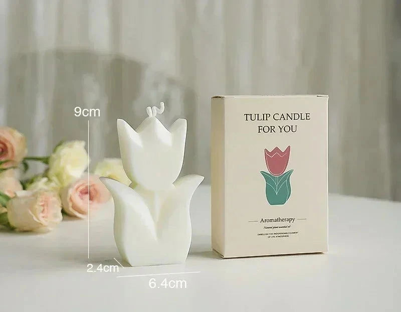Handmade Tulip Soy Wax Candle - candletown.net
