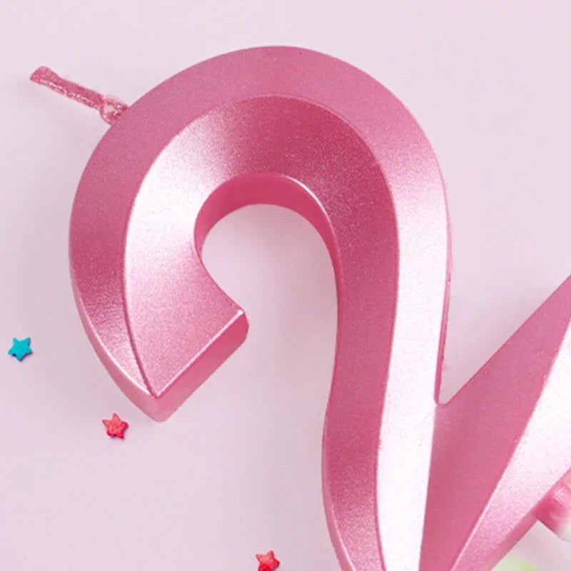 Happy Birthday Candles – Charming Pink and Blue Combo - candletown.net