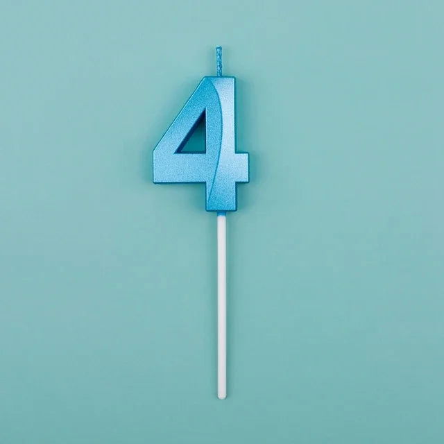 Happy Birthday Candles – Charming Pink and Blue Combo - candletown.net