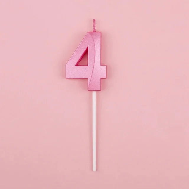 Happy Birthday Candles – Charming Pink and Blue Combo - candletown.net