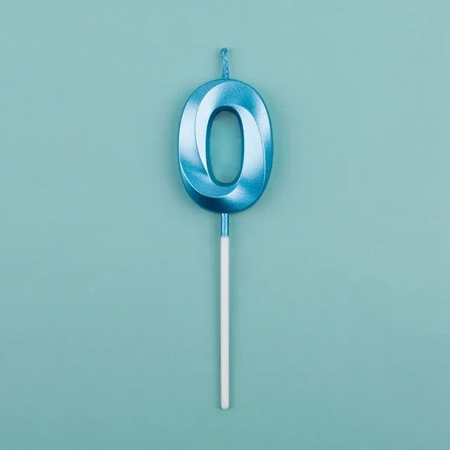 Happy Birthday Candles – Charming Pink and Blue Combo - candletown.net