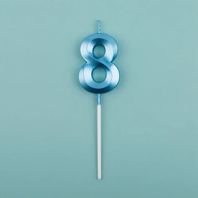 Happy Birthday Candles – Charming Pink and Blue Combo - candletown.net