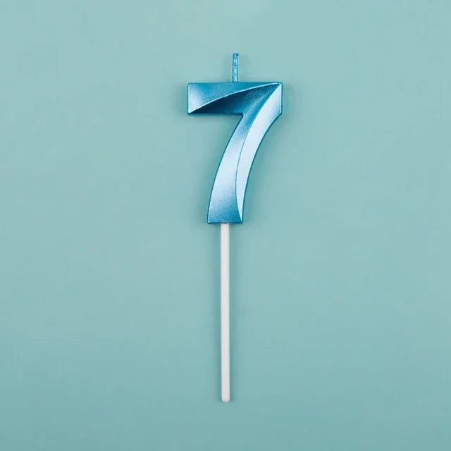 Happy Birthday Candles – Charming Pink and Blue Combo - candletown.net