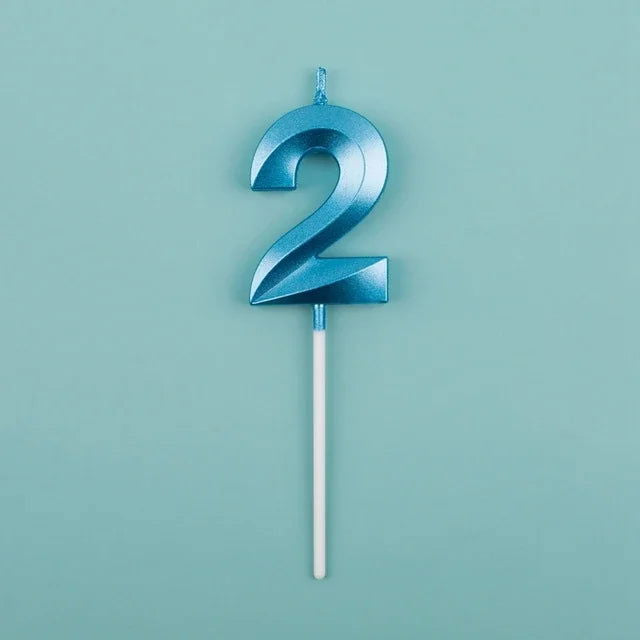 Happy Birthday Candles – Charming Pink and Blue Combo - candletown.net