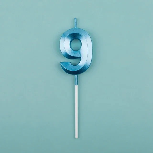 Happy Birthday Candles – Charming Pink and Blue Combo - candletown.net