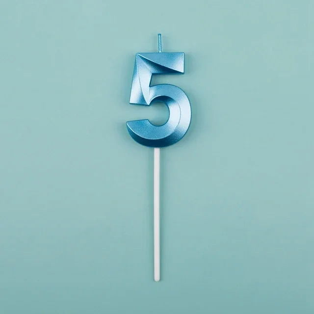 Happy Birthday Candles – Charming Pink and Blue Combo - candletown.net