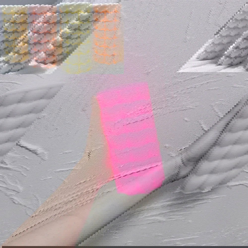 Heart Pillar Silicone Candle Mold - DIY Candle Crafting - candletown.net